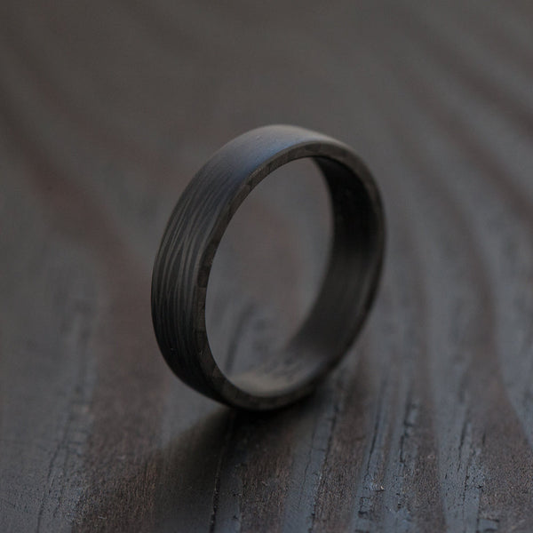 Handcrafted carbon rings